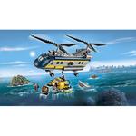 Lego City – Helicóptero De Exploración Submarina – 60093-4