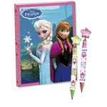 Frozen – Agenda Glitter Con Accesorios-1