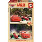 Educa Borrás – Puzzles 2×50 Madera Cars