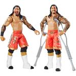 Wwe – Pack 2 Figuras Wrestling – Jimmy Uso Vs Jay Uso