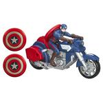 Capitán América – Figura Con Moto