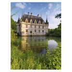- Puzzle 1500 Piezas – Castillo De Azay- Le-rideau, Loire Ravensburger-1