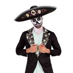Disfraz Adulto – Sombrero Mexicano Días De Los Muertos