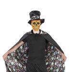 Disfraz Adulto – Capa Día De Los Muertos