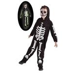 Disfraz Infantil – Esqueleto Brilla En La Oscuridad 8-10 Años