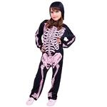 Disfraz Infantil – Esqueleto Con Huesos Rosa 8-10 Años