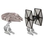 Hot Wheels – Star Wars – Tie Fighter Vs Millennium Falcon – Pack 2 Naves