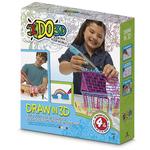 Ido 3d – Set 4 Bolígrafos 3d Con Libreta + Bandeja De Actividades