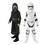 Star Wars – Pack 2 Disfraces Kylo Ren Y Stormtrooper 7-8 Años