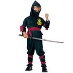 Disfraz Ninja Negro 5-7 Años