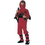 Disfraz Infantil Ninja Rojo 7-8 Años