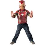 Iron Man – Disfraz Iron Man Musculoso Con Máscara En Caja 5-6 Años