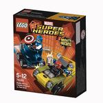 Lego Súper Héroes – Mighty Micros: Capitán América Vs Cráneo Rojo – 76065