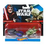 Hot Wheels – Star Wars – Emperador Palpatine Y Yoda Coches De Personajes-1