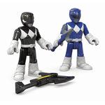 Fisher Price – Imaginext Power Rangers – Rangers Azul Y Negro-1