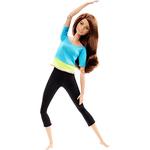 Barbie – Muñeca Movimientos Sin Límites – Top Azul Y Verde
