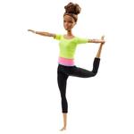 Barbie – Muñeca Movimientos Sin Límites – Top Verde Y Rosa-2