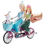 Frozen – Elsa Y Anna Con Bicicleta-4