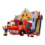 Bombero Sam – Estación De Bomberos Con Figura-4