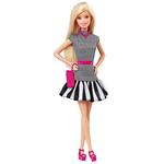 Barbie – Muñeca Barbie Fashionista Vestido Blanco Y Negro