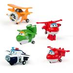 Super Wings – Mira, Jett, Paul, Grand Albert – Pack 4 Transform-a-bots