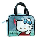 Hello Kitty Neceser Mediano Con Asas Azul