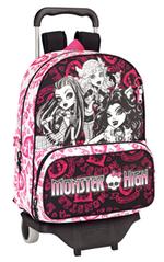 Monster High Mochila Grande Con Ruedas