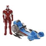 Iron Man – Figura Titan Con Vehículo