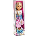 Nancy – Muñeca Presume De Trenzas Vestido Azul Y Blanco-1