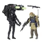 Star Wars – Rebel Commando Pao Y Imperial Death Trooper – Figura De Lujo Rogue One 9 Cm
