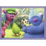 Trolls – Puzzle 4 X 100 Piezas-1