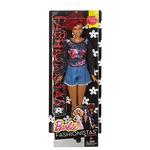 Barbie – Muñeca Fashionista Pelo Rizado Corto-4