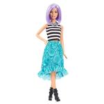 Barbie – Muñeca Fashionista Pelo Lila