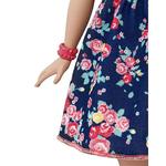 Barbie – Muñeca Fashionista Vestido Falda Con Flores-4