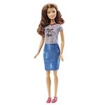 Barbie – Muñeca Fashionista Smile Style Falda Vaquera-1