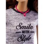 Barbie – Muñeca Fashionista Smile Style Falda Vaquera-4