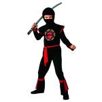 Disfraz Infantil Ninja Dragón Negro 8-10 Años