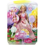 Barbie – Muñeca Mil Peinados Mágicos Vestido Rosa-2