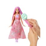 Barbie – Muñeca Mil Peinados Mágicos Vestido Rosa-5