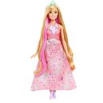Barbie – Muñeca Mil Peinados Mágicos Vestido Rosa-7