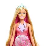 Barbie – Muñeca Mil Peinados Mágicos Vestido Rosa-8