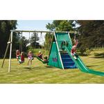 Tp Activity Toys Sherwood Triple Swing And Deck