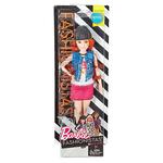 Barbie – Muñeca Fashionista Falda Rosa Gorro Negro (kitty Cute)-4