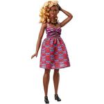 Barbie – Muñeca Fashionista Vestido Multicolor (zig & Zag)-2