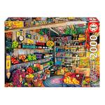 Educa Borrás – Tienda De Comestibles – Puzzle 2000 Piezas