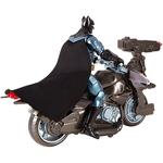 Liga De La Justicia – Batman Con Batmoto – Figura Con Vehículo De La Película-3