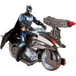 Liga De La Justicia – Batman Con Batmoto – Figura Con Vehículo De La Película-4