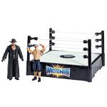 Wwe – Ring Con 2 Figuras John Cena Y Undertaker