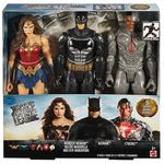 Liga De La Justicia – Batman, Mujer Maravilla Y Cyborg 3 Pack 30 Cm-1