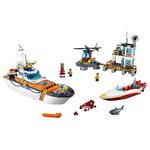 Lego City – Guardacostas Cuartel General – 60167-2